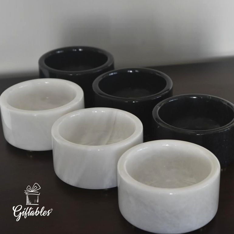 Knightsbridge Marble Set of 3 Bowls