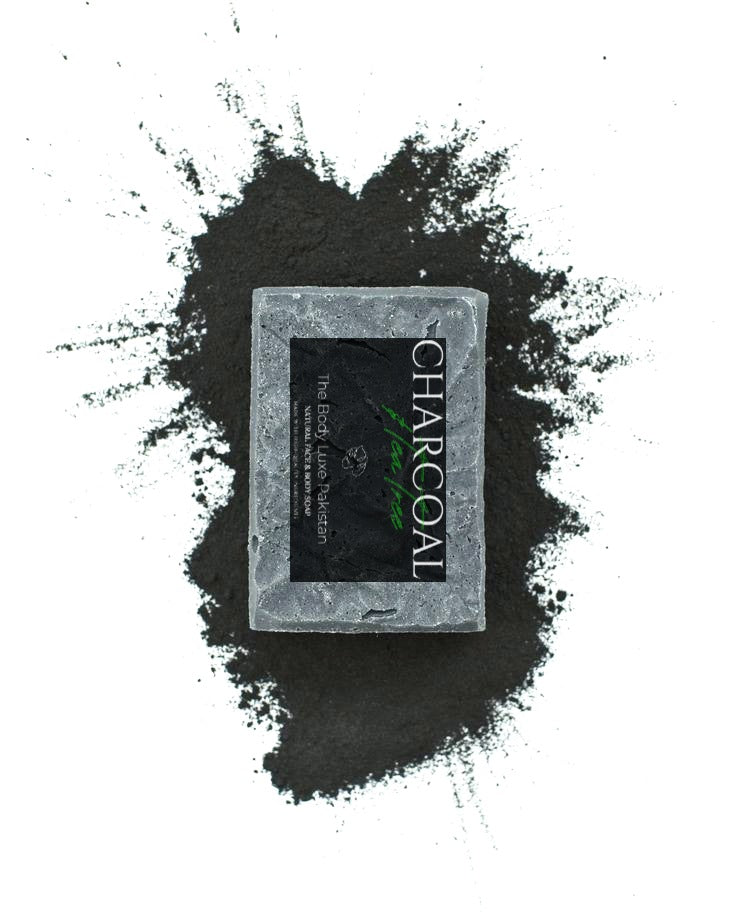 body luxe charcoal with tea tree soap