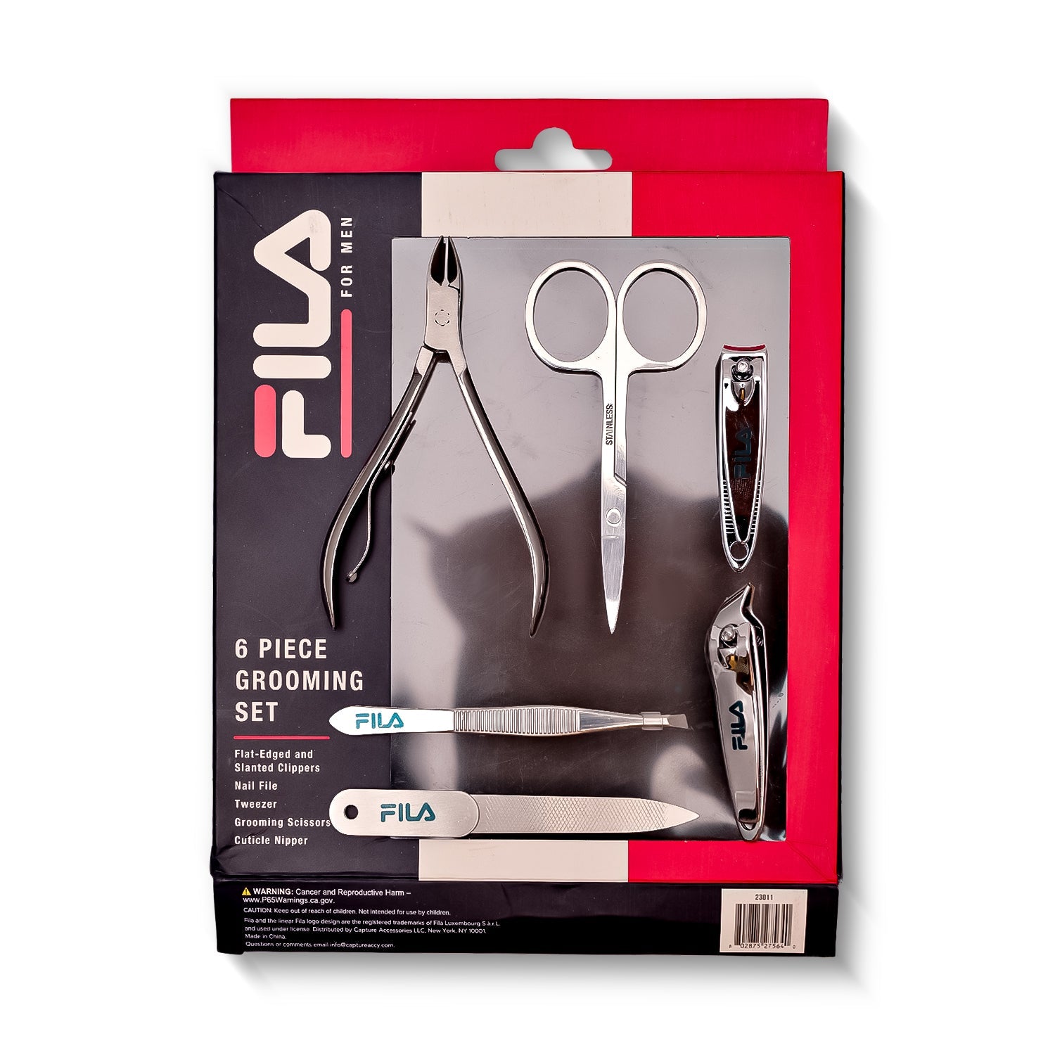 Fila 6pc grooming set for men