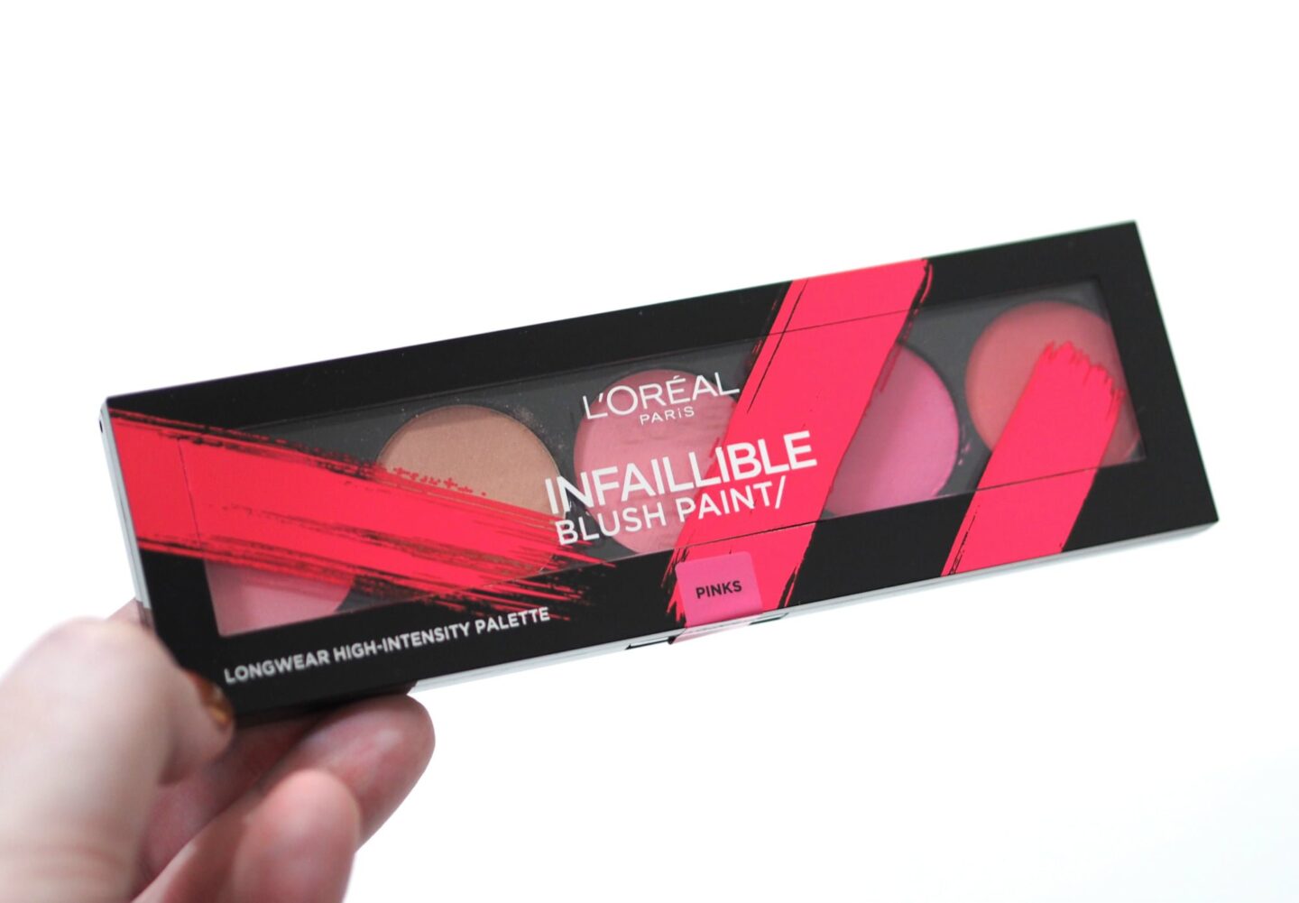 loreal infaillible brush paint pink